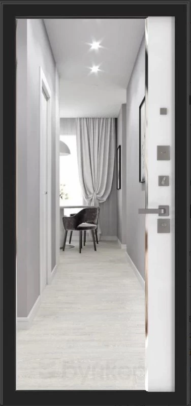 с зеркалом ФЛЗ-618 Белый софт